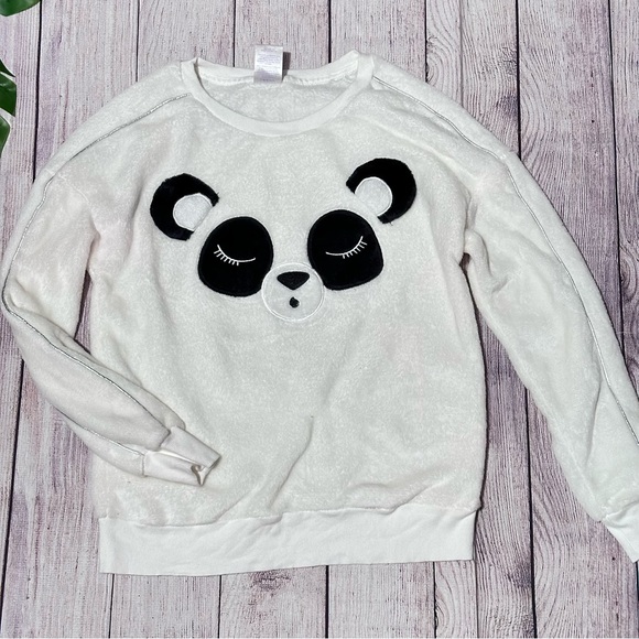 Secret Treasures Velour Panda PJ Short Set Size S - Picture 6 of 8